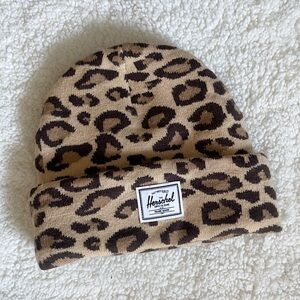 Herschel Leopard Print Beanie